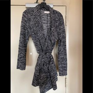 Black and white sweater